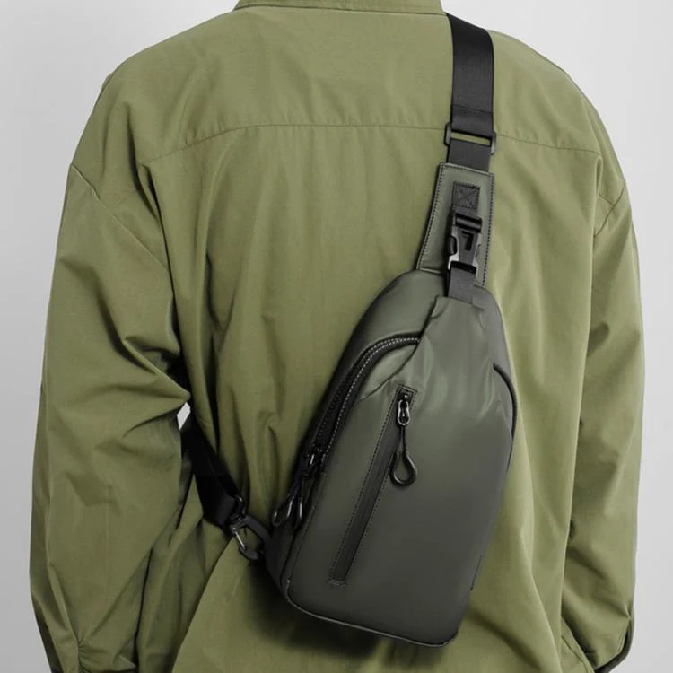 OUMANTU 0126 Outdoor Large Capacity Breathable Waterproof Shoulder Crossbody Chest Bag(Green)