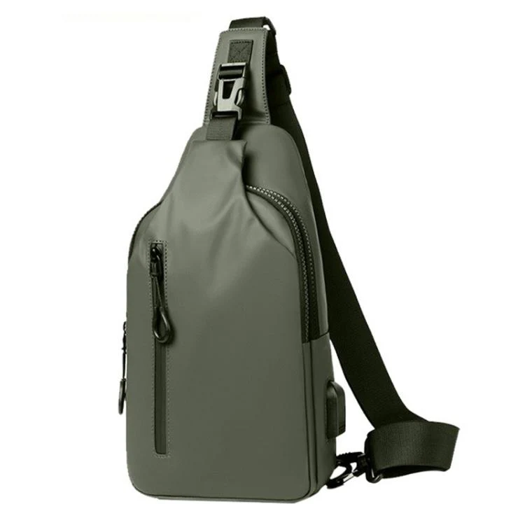 OUMANTU 0126 Outdoor Large Capacity Breathable Waterproof Shoulder Crossbody Chest Bag(Green) - Image 2