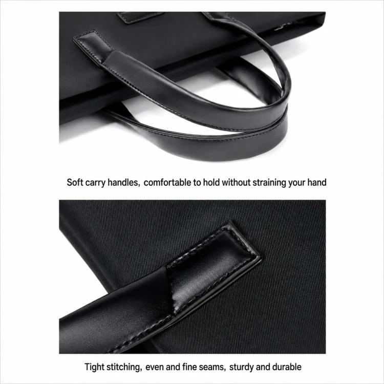 OUMANTU 299 Men Business Multi-Pocket Briefcase(Black) - Image 12