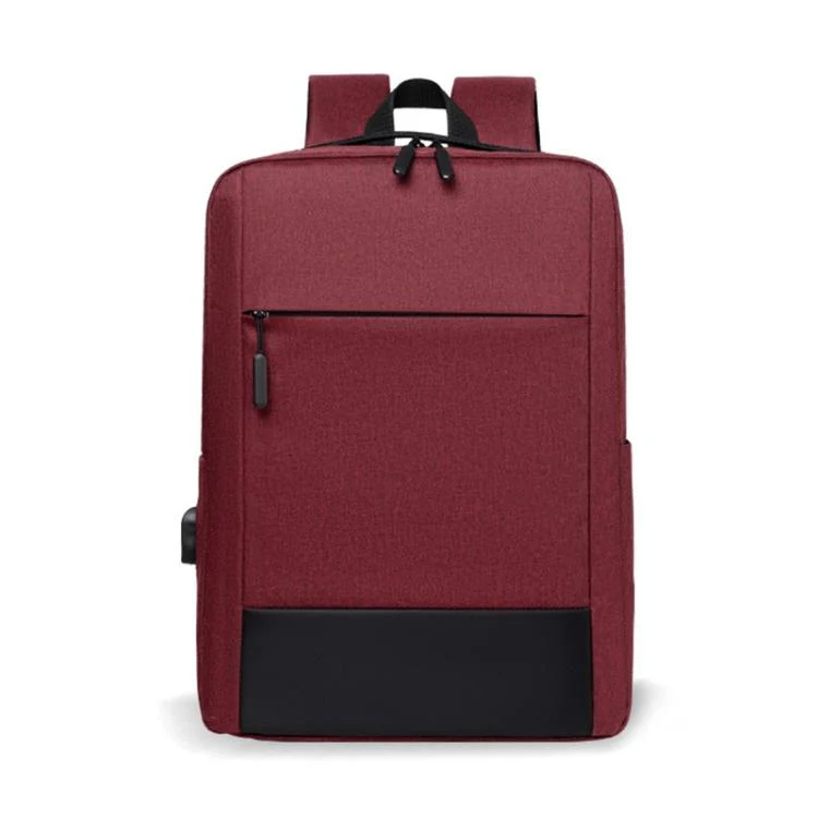 OUMANTU 6939 Men Large Capacity Business Laptop Backpack(Red)