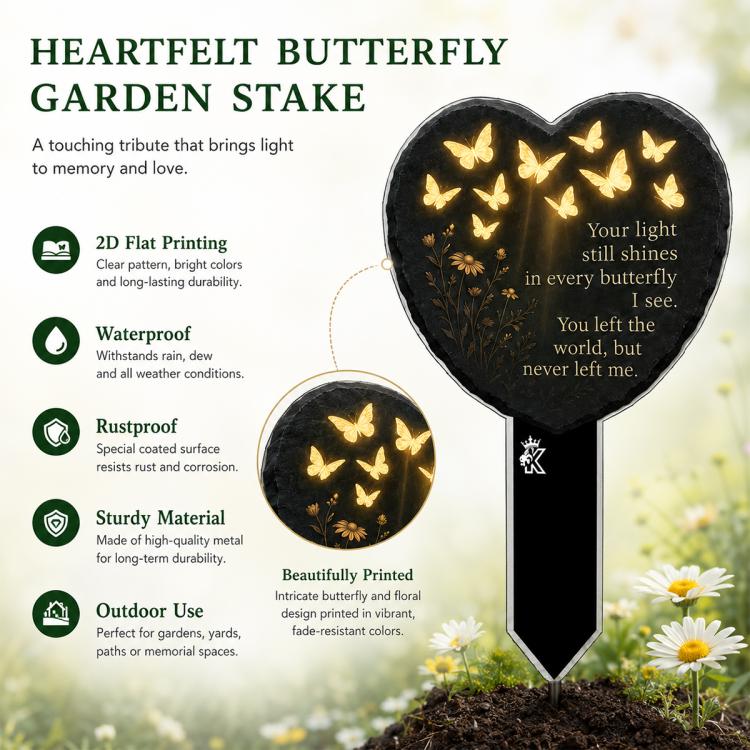 Outdoor Acrylic Decorative Garden Stake(Heart) - Image 4