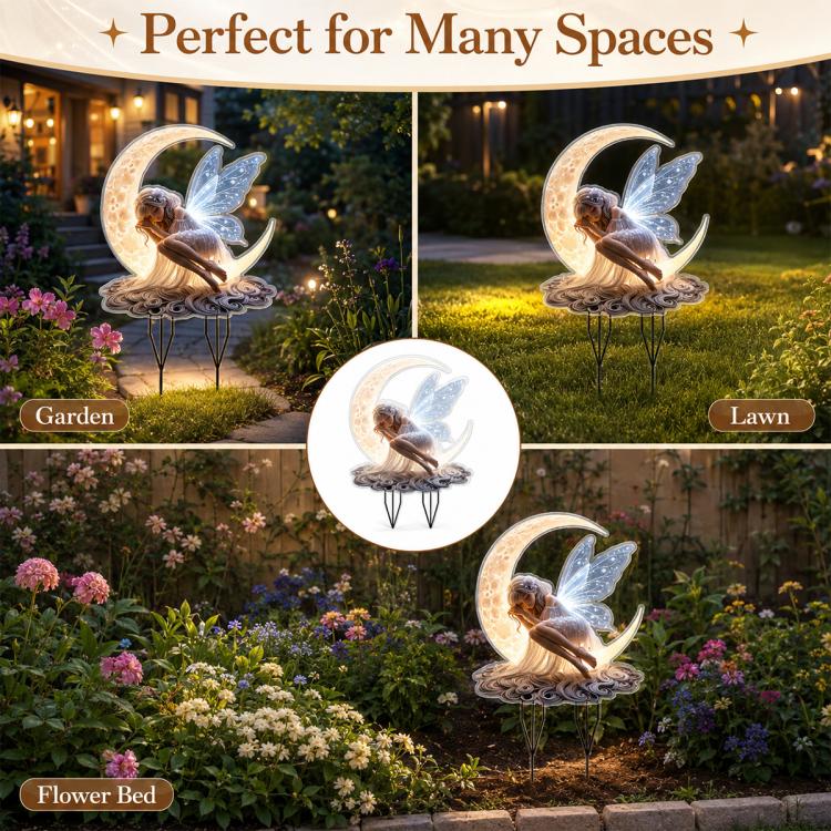Outdoor Acrylic Decorative Garden Stake(Sleeping Beauty) - Image 7