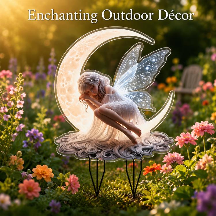 Outdoor Acrylic Decorative Garden Stake(Sleeping Beauty) - Image 8