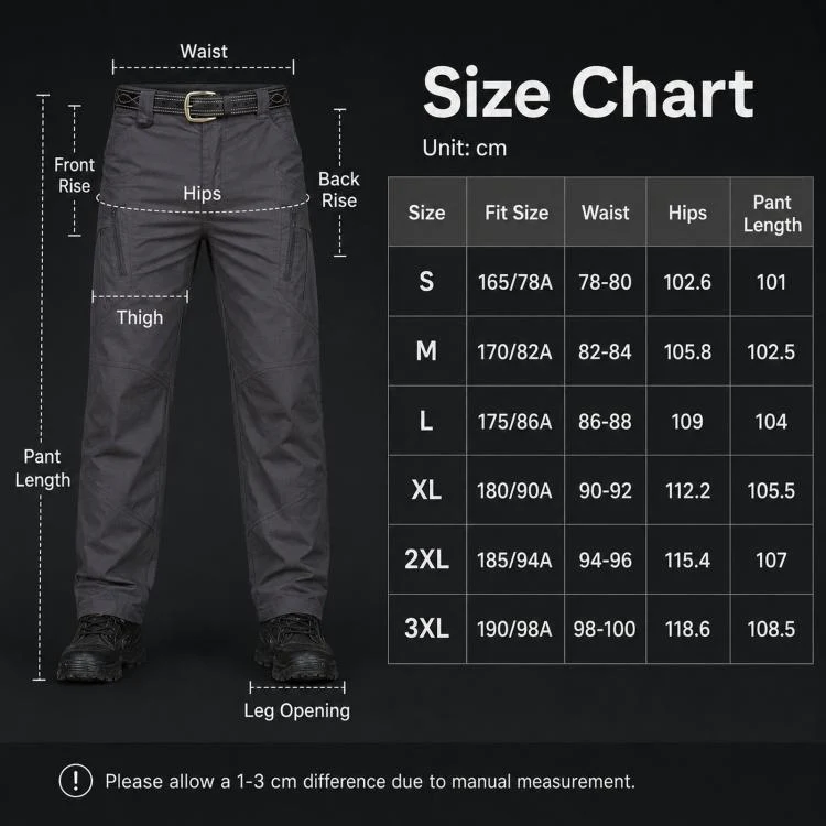 Outdoor Durable Breathable Hiking Long Pants For Men, Size: L(Khaki) - Image 8