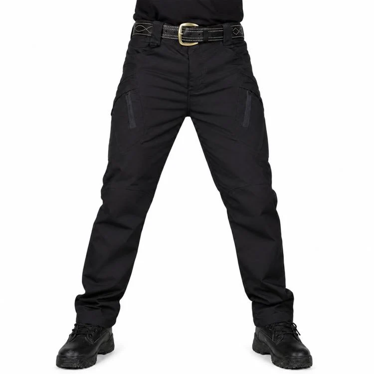 Outdoor Durable Breathable Hiking Long Pants For Men, Size: XL(Black) - Image 2