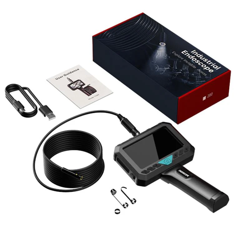 P280 5 inch HD Screen 8mm Industry Digital Endoscope, Type:10m Hard Cable Single-lens - Image 14