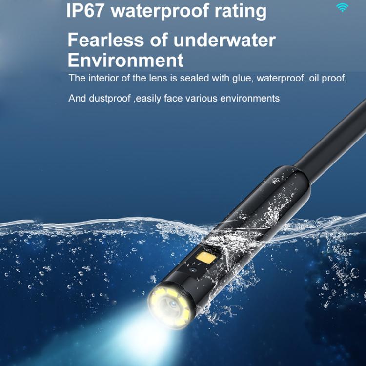 P280 5 inch HD Screen 8mm Industry Digital Endoscope, Type:2m Hard Cable Dual-lens - Image 7