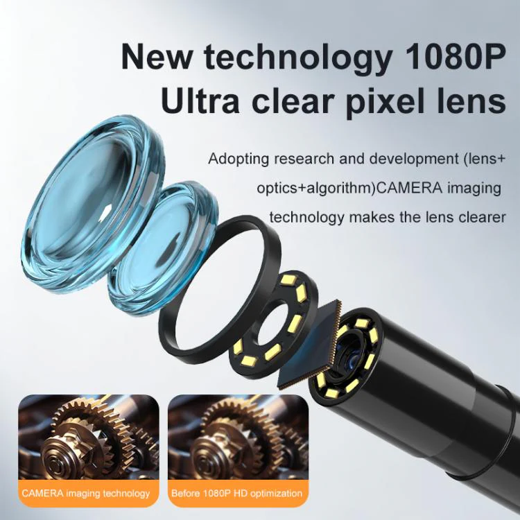 P790 4.3 inch HD Screen Industrial Endoscope, Model:8mm Single Lens / 10m - Image 4