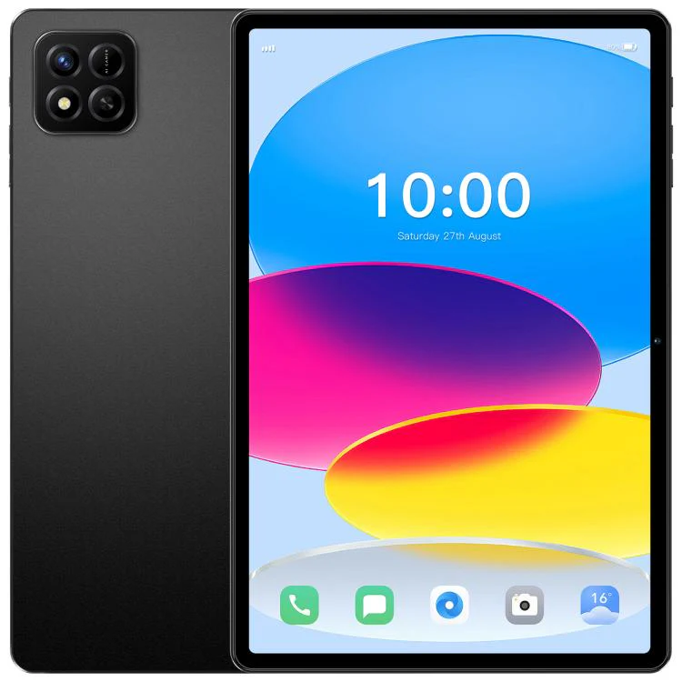 Pad 7 Pro 10.1 inch 4G LTE Tablet PC, 4GB+32GB, Android 10 MTK6755 Octa Core, AU Plug (Black)
