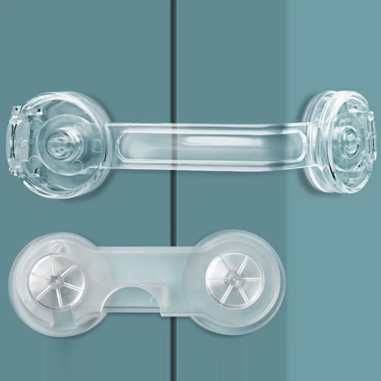 Pair Lock 5 PCS/Pack Children Drawer Anti-opening Cabinet Door Refrigerator Safety Lock - Image 2