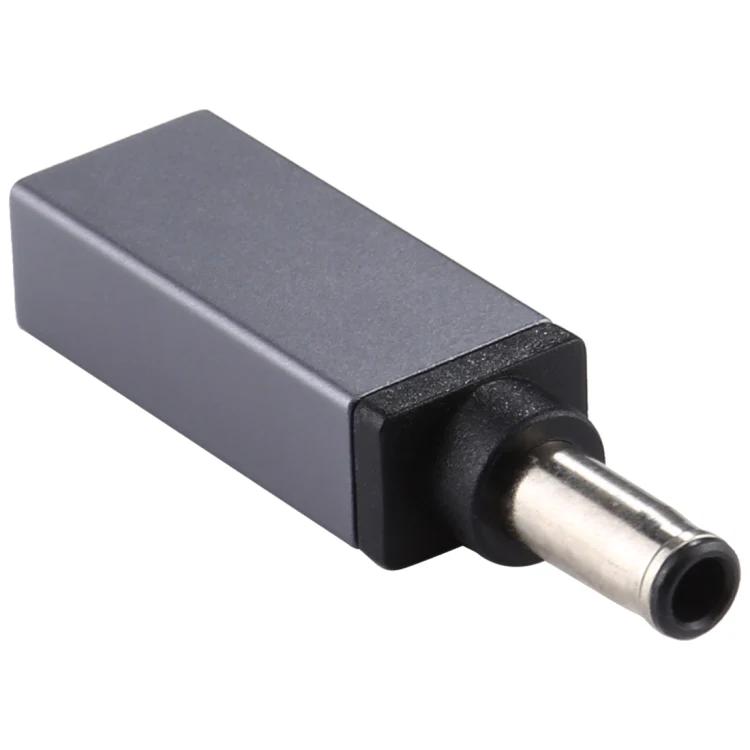 PD 18.5V-20V 5.5x1.0mm Male Adapter Connector(Silver Grey) - Image 2