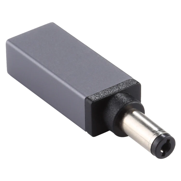 PD 18.5V-20V 5.5x2.1mm Male Adapter Connector (Silver Grey) - Image 2