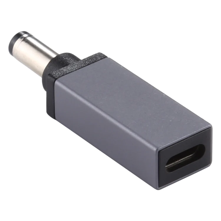 PD 18.5V-20V 5.5x2.1mm Male Adapter Connector (Silver Grey) - Image 3