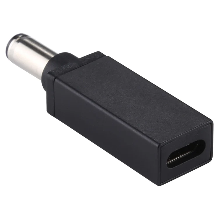 PD 19V 6.0x0.6mm Male Adapter Connector(Black) - Image 3