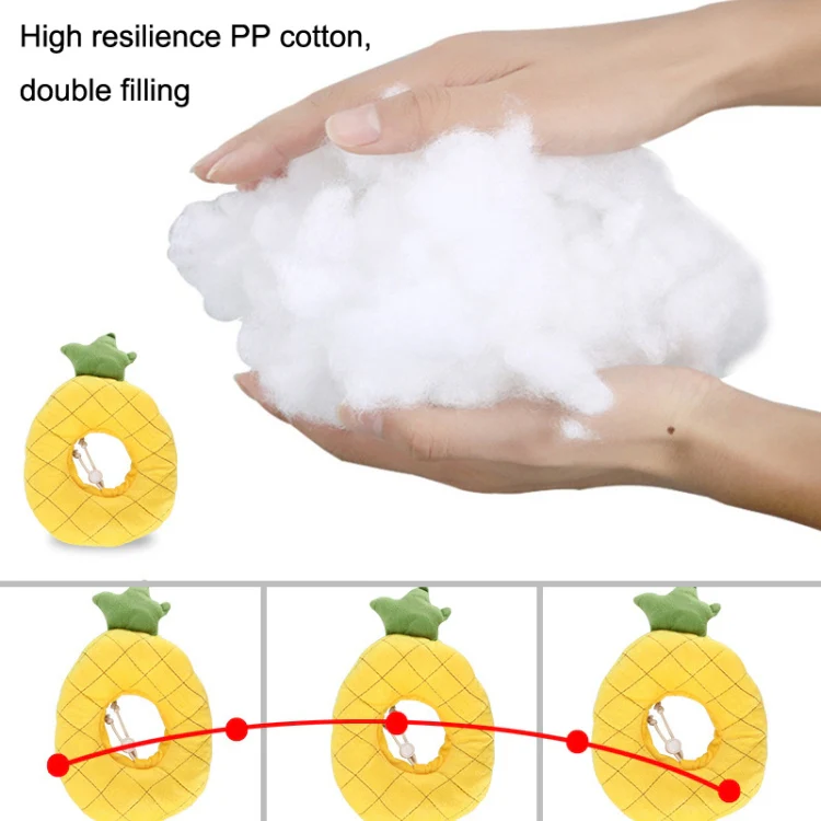 Pet Anti-bite Anti-Lick Ring Soft Cotton Cat Head Cover(Peach) - Image 5