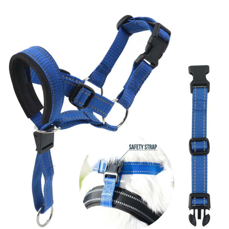 Pet Anti-Bite Leash Cover Riot Rush Pull Dog Leash, Size: M(Blue) - Image 2