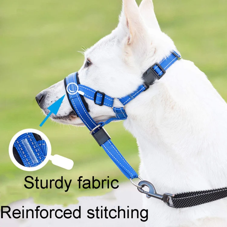 Pet Anti-Bite Leash Cover Riot Rush Pull Dog Leash, Size: S(Blue) - Image 5
