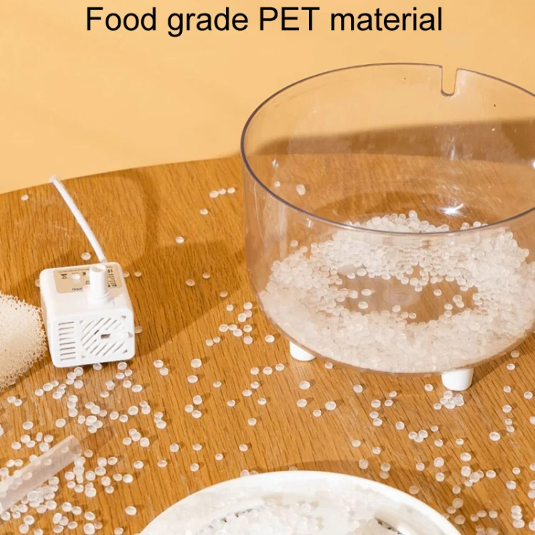 Pet Flower Automatic Filter Circulation Plug-In Water Dispenser(White) - Image 3