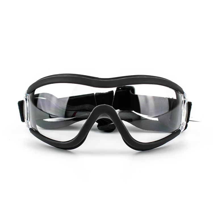 Pet Goggles Dog Transparent Glasses Waterproof Windproof Snow Goggles Dog Glasses(Transparent) - Image 2
