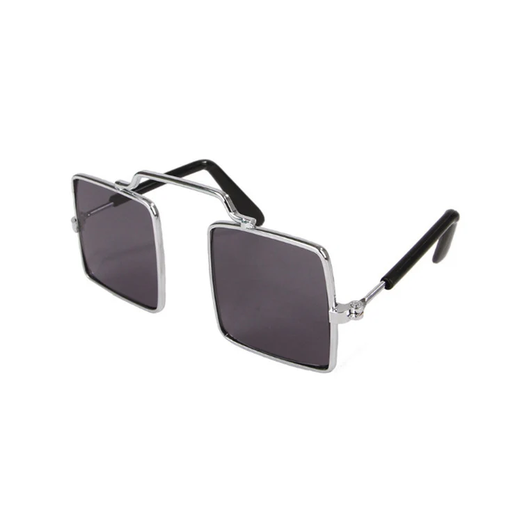Pet Jewelry Cat Photo Funny Props Personality Glasses(Black) - Image 2