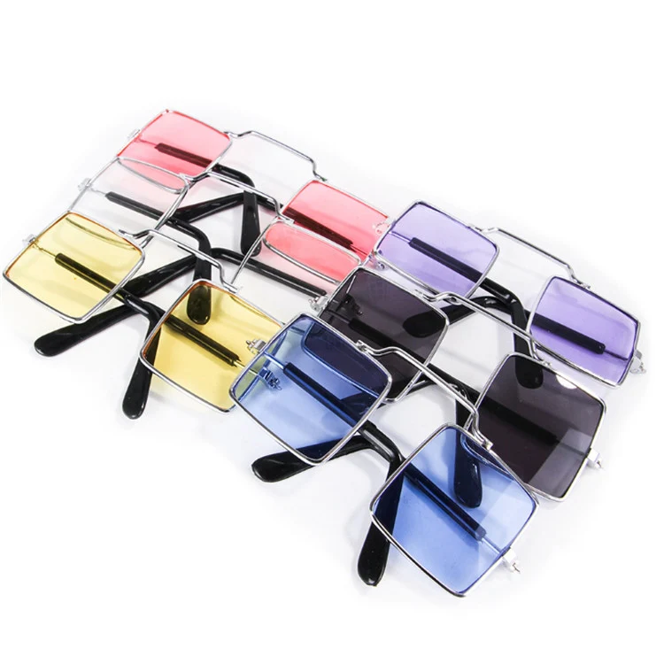 Pet Jewelry Cat Photo Funny Props Personality Glasses(Transparent Red) - Image 3