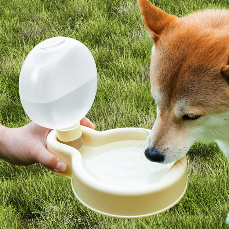 Pet Outdoor Water Cup Portable Foldable Tumbler Kettle 350ml Green - Image 3