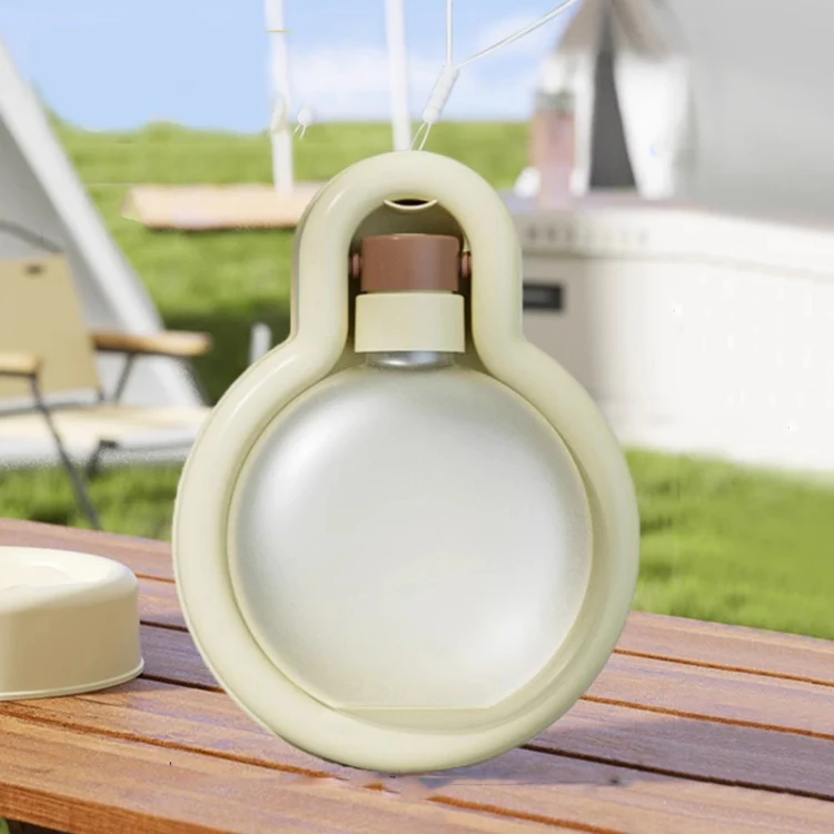 Pet Outdoor Water Cup Portable Foldable Tumbler Kettle 350ml  White