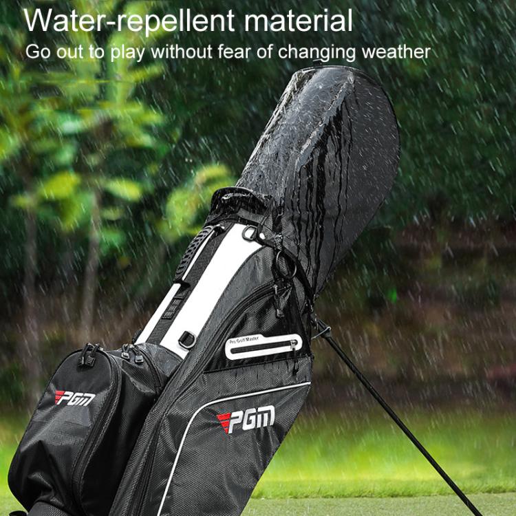 PGM QB147 Lightweight Protable Double Shoulder Golf Clubs Bag Unisex Holder Pack With 14 Slots For Poles(Black White) - Image 15