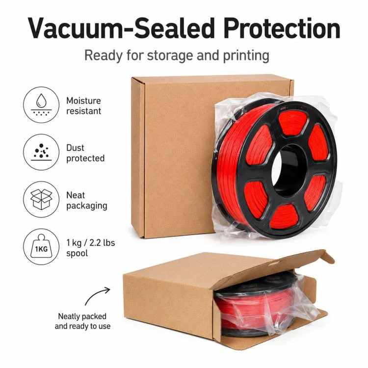 PLA 3D Printer Filament 1.75mm 1kg Spool Tangle-Free Eco-Friendly 3D Printing Material, Color: Pink - Image 7