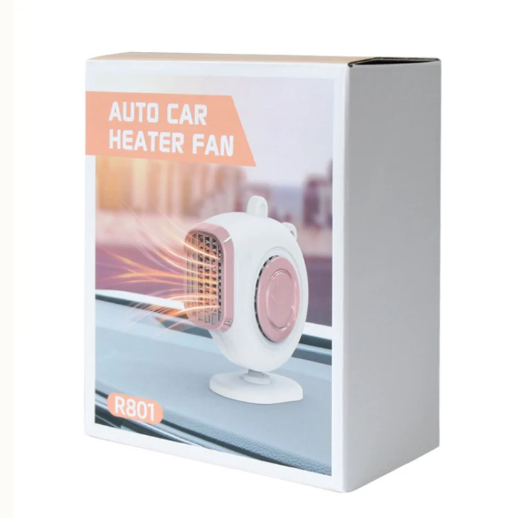 Portable Car Dashboard Electric Heater Winter Defroster, Voltage:24V(Black) - Image 7