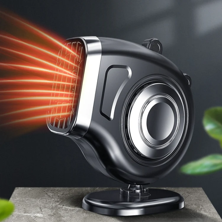 Portable Car Dashboard Electric Heater Winter Defroster, Voltage:24V(Black) - Image 9