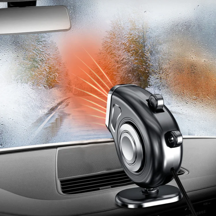 Portable Car Dashboard Electric Heater Winter Defroster, Voltage:24V(White) - Image 11