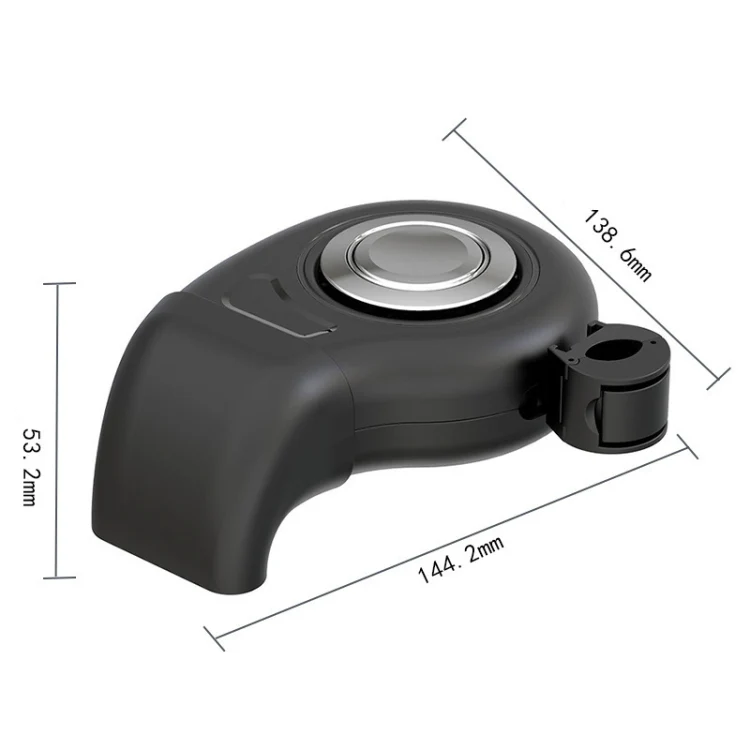 Portable Car Dashboard + Seat Hanging Electric Heater Winter Defroster, Voltage:24V(Black) - Image 2