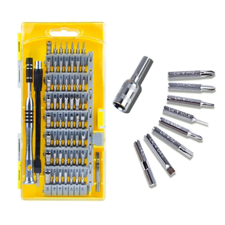 Portable Cloth Bag Mobile Phone Disassembly Maintenance Tool Multi-function Combination Tool Screwdriver Set(Black) - Image 4