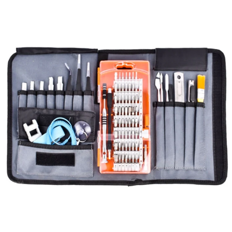 Portable Cloth Bag Mobile Phone Disassembly Maintenance Tool Multi-function Combination Tool Screwdriver Set(Orange) - Image 2