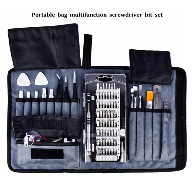 Portable Cloth Bag Mobile Phone Disassembly Maintenance Tool Multi-function Combination Tool Screwdriver Set(Yellow) - Image 11