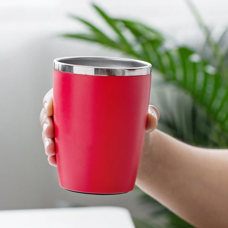 Portable Coffee Beans Grinder Home Hand-Cranked Coffee Machine Stainless Steel Grinder(Red) - Image 7