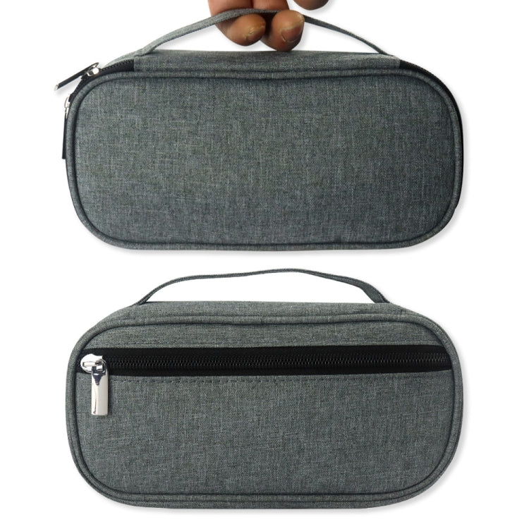 Portable Insulin Cooler Travel Package Insulin Care Bag(Grey) - Image 7