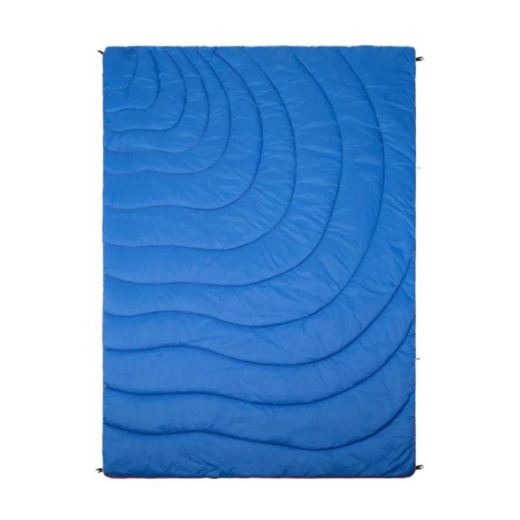 Portable Outdoor Camping Thermal Blanket Waterproof Camping Mat, Style: Blue 3-4
