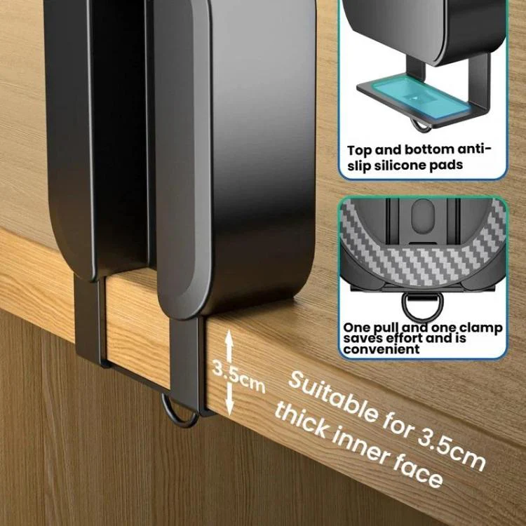 Portable Rotatable Foldable Desktop Magnetic Phone Holder(White) - Image 3