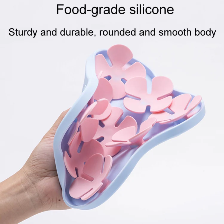 Portable Silicone Cats And Dogs Licking Bowl Multifunctional Anti-Choking Food Mat(Peacock Blue+Pink) - Image 9