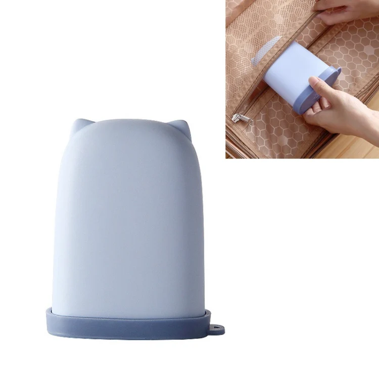 Portable Soap Box Sealed & Leak-proof Travel Products Personal Care Essential(Blue)