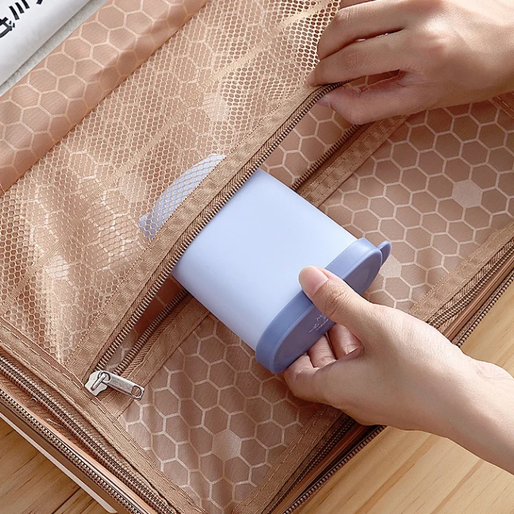 Portable Soap Box Sealed & Leak-proof Travel Products Personal Care Essential(Pink) - Image 7
