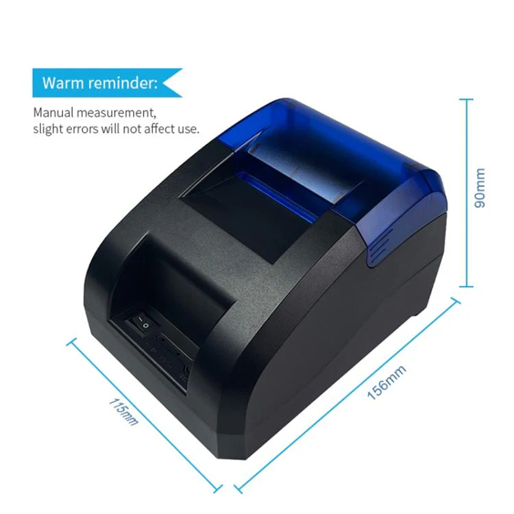 POS-5890U 58mm USB+Bluetooth Thermal Receipt Printer(EU Plug) - Image 3