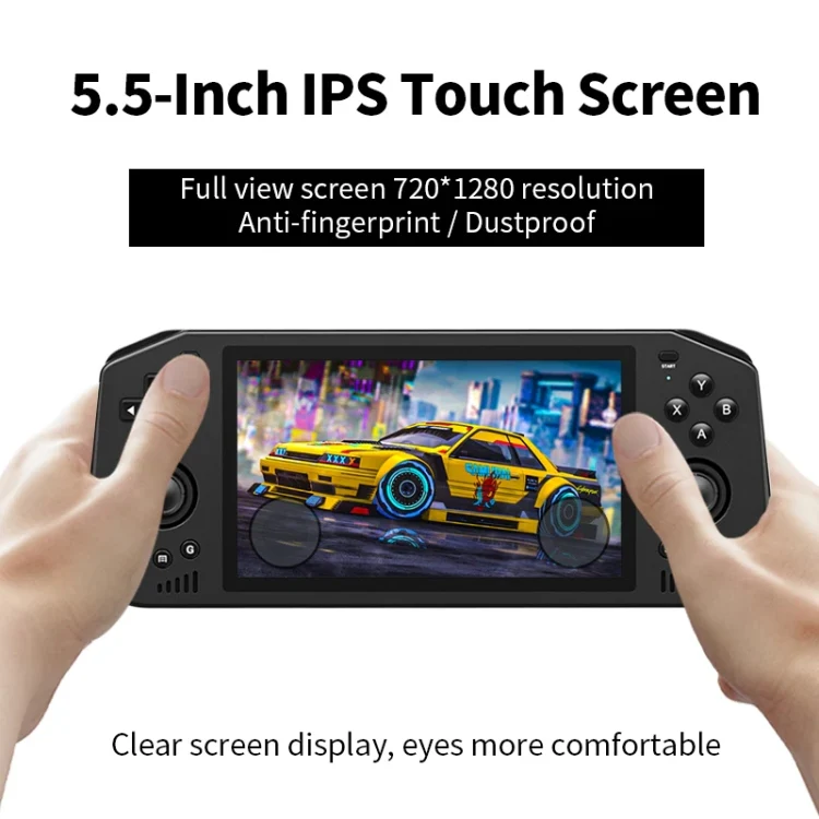 POWKIDDY X28  Android 11 Handheld Retro Game Console 5.5 Inch Touch IPS Screen Game Machine 4+64G - Image 3