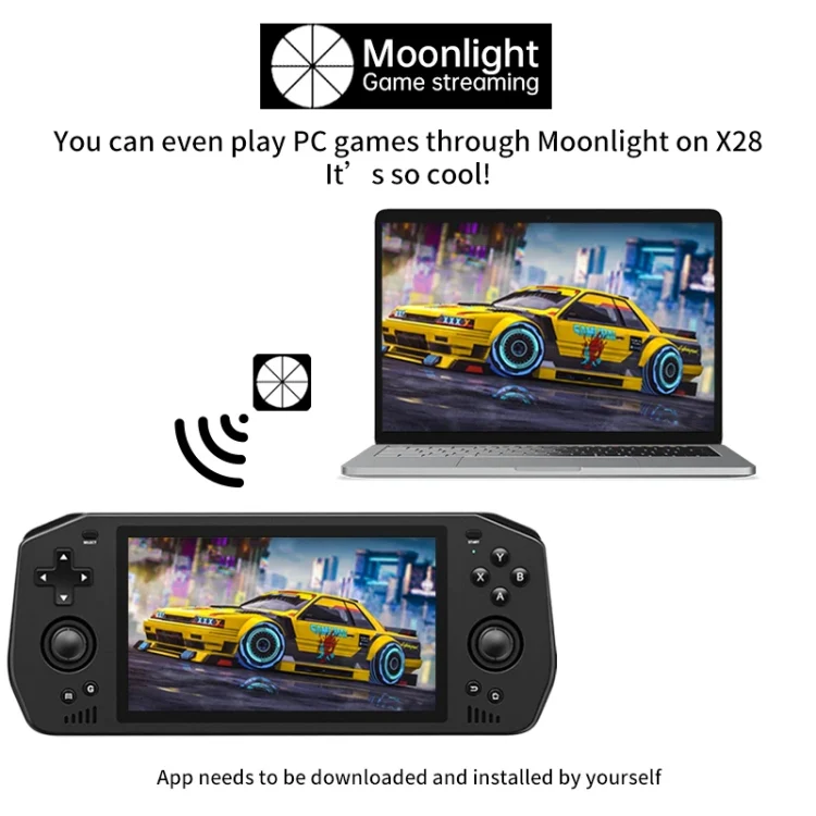 POWKIDDY X28  Android 11 Handheld Retro Game Console 5.5 Inch Touch IPS Screen Game Machine 4+64G - Image 7