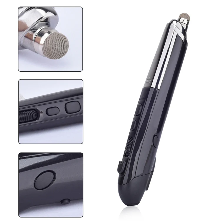 PR-08 Multifunctional Wireless Bluetooth Pen Mouse Capacitive Pen Mouse(Black) - Image 2