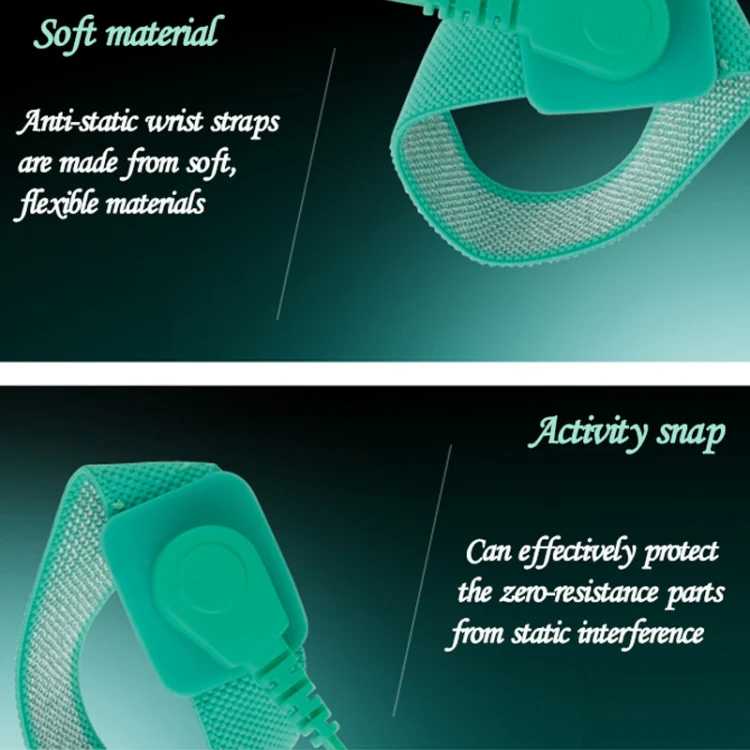 ProsKit AS-611 3m TPR Elastic Plastic Anti-Static Wired Wrist Strap - Image 3