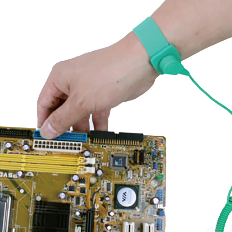 ProsKit AS-611 3m TPR Elastic Plastic Anti-Static Wired Wrist Strap - Image 4