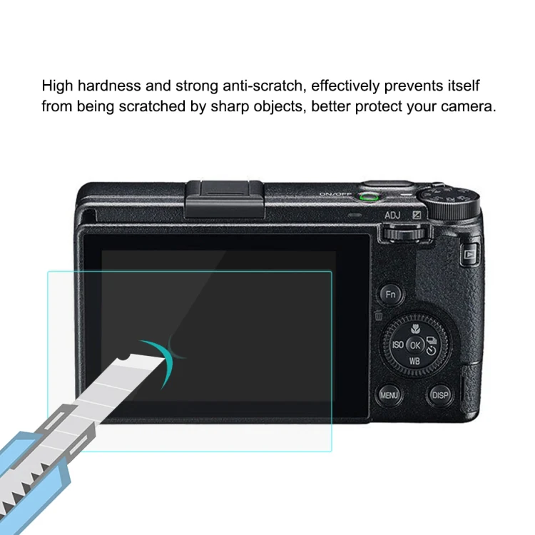 PULUZ 2.5D 9H Tempered Glass Film for Ricoh GR III - Image 4
